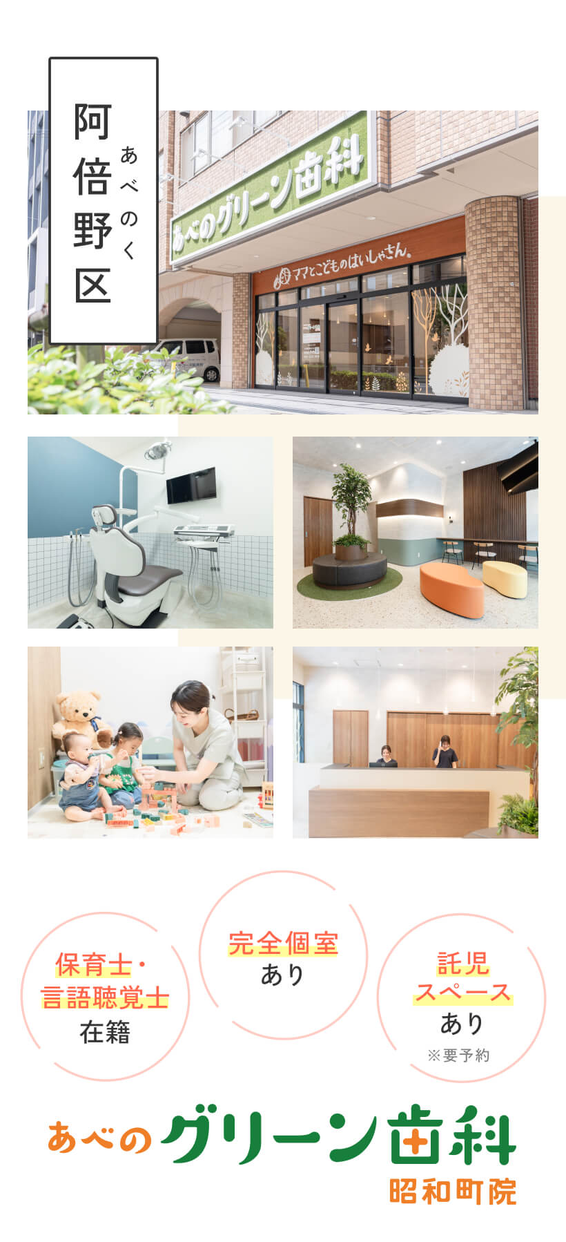 あべのグリーン歯科昭和院町